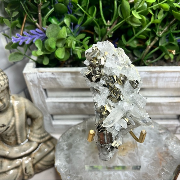 Pyrite with Quartz